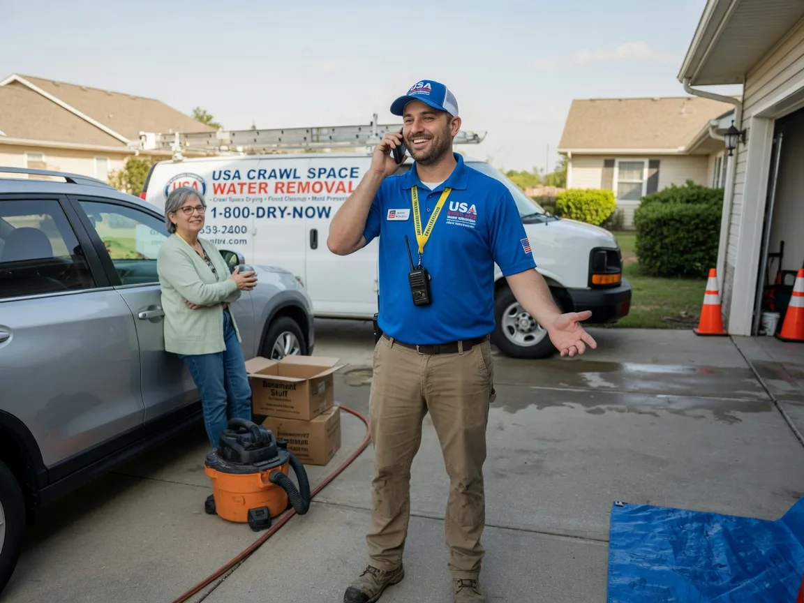 Crawl Space Water Removal Spray, OR FAQs
